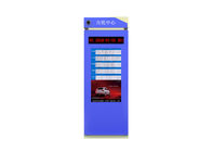 Trạm xe buýt ngoài trời 55 inch LCD Quảng cáo ngoài trời Totem Kiosk Phần mềm CMS Màn hình LCD Bảng hiệu và hiển thị kỹ thuật số