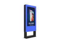 Kiosk Signage kỹ thuật số chạy bằng pin di động ngoài trời Màn hình LCD 55 inch Hiển thị áp phích kỹ thuật số