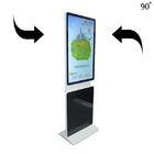 Biển báo kỹ thuật số Kiosk kỹ thuật số 43 inch, màn hình hiển thị video LCD mạng