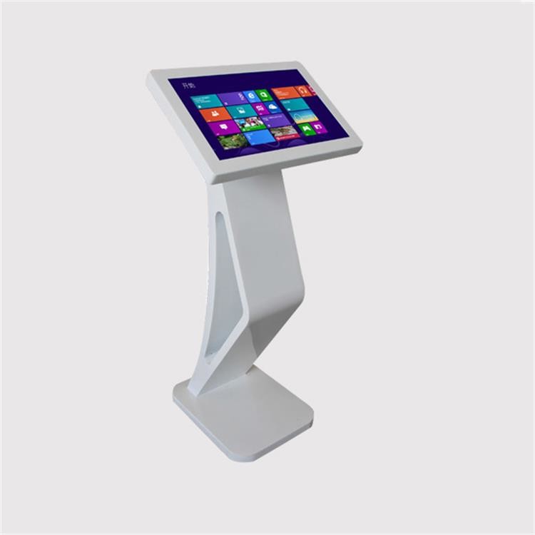 Xách tay Podium Màn hình cảm ứng tương tác Kiosk 21,5 inch Totem LCD hiển thị kỹ thuật số Signage