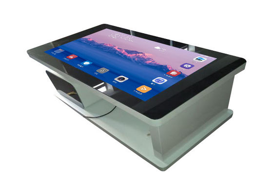 Màn hình ngăn kéo LCD quảng cáo 55'' Tương tác Touch Screen Smart Coffee Tables Game Table cho gia đình