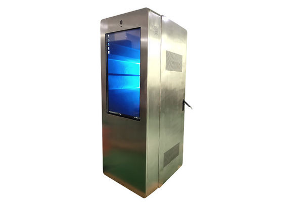 Áp phích kỹ thuật số chạy bằng pin ngoài trời không thấm nước 43 inch Màn hình LCD di động ngoài trời