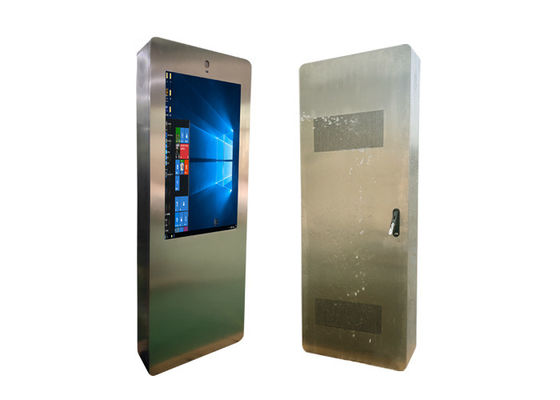 Áp phích kỹ thuật số chạy bằng pin ngoài trời không thấm nước 43 inch Màn hình LCD di động ngoài trời
