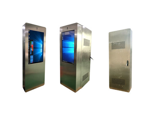Áp phích kỹ thuật số chạy bằng pin ngoài trời không thấm nước 43 inch Màn hình LCD di động ngoài trời