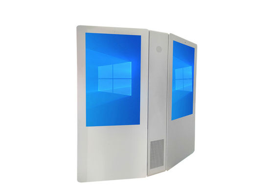 Màn hình kép hai mặt Quảng cáo màn hình LCD ngoài trời Màn hình kép kỹ thuật số Hai mặt Màn hình hiển thị kỹ thuật số ngoài trời 5m 5 inch