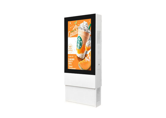 Bảng hiệu LCD ngoài trời 55 inch Hiển thị HD Android / Windows Totem Quảng cáo Signage kỹ thuật số Kiosk