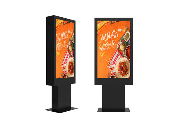 Tầng đứng Kiosk Bảng hiệu kỹ thuật số Hiển thị Màn hình quảng cáo kỹ thuật số ngoài trời để bán