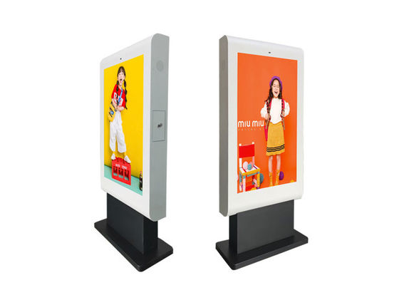 Kiosk Signage kỹ thuật số Màn hình quảng cáo kỹ thuật số ngoài trời Hiển thị bảng hiệu Màn hình LCD dọc ngoài trời