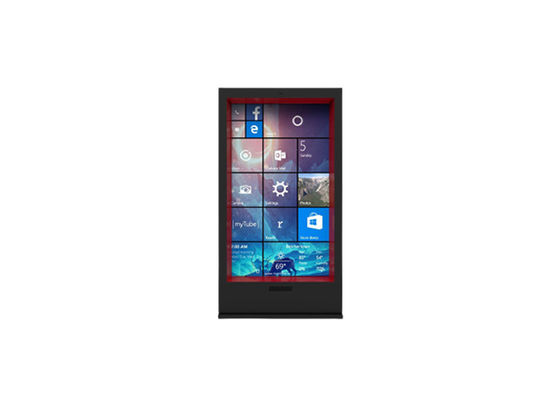 Màn hình và biển báo kỹ thuật số LCD Totem 86 inch ngoài trời không thấm nước Làm việc 7 * 24 giờ