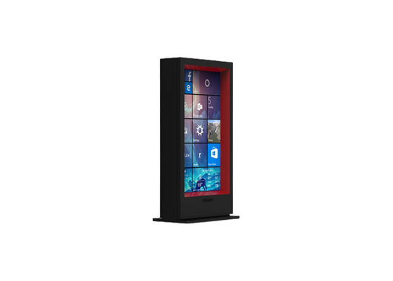 Màn hình và biển báo kỹ thuật số LCD Totem 86 inch ngoài trời không thấm nước Làm việc 7 * 24 giờ