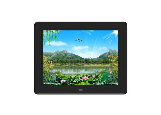 Hình ảnh kỹ thuật số màu trắng có độ phân giải cao 12 inch với ngôn ngữ OSD đa và giao diện I / O 1 * USB2.0
