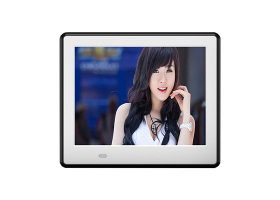 8 inch LCD Backlight HD 1024 * 600 Digital Photo Frame với khung gỗ và chức năng đầy đủ cho MP3/WMA/AAC/WAV Audio Format