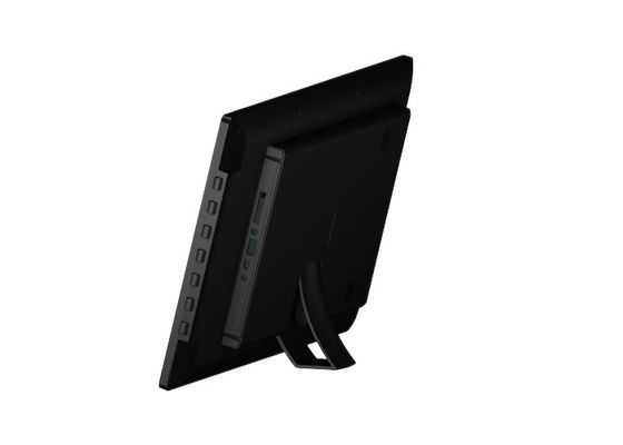 Màu trắng 14 Inch Digital Photo Frame với ngôn ngữ OSD đa và loa stereo X 2