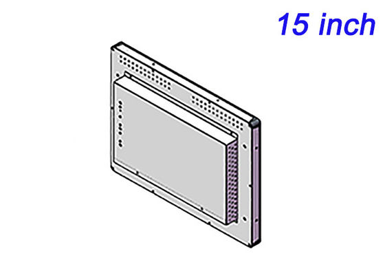 Màn hình cảm ứng nhúng 15 inch cho bảng điều khiển an ninh, tự động hóa kho, giám sát quy trình và máy bán hàng tự động