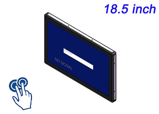 18.5-inch Touch Embedded Monitor cho thiết bị thể dục, Kiosk thông tin, màn hình hướng dẫn và giao diện vận chuyển