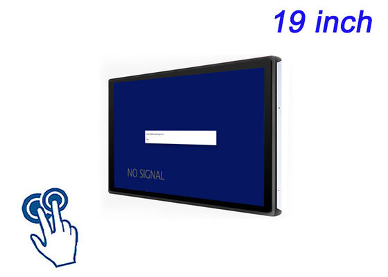 Màn hình đính kèm cảm ứng 19 inch cho hệ thống giám sát, hoạt động hậu cần, màn hình sân bay và phòng điều khiển