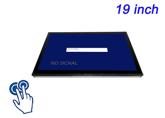 Màn hình đính kèm cảm ứng 19 inch cho hệ thống giám sát, hoạt động hậu cần, màn hình sân bay và phòng điều khiển