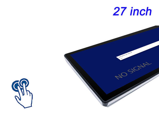 Màn hình cảm ứng nhúng 27 inch cho gian triển lãm, hệ thống giáo dục, màn hình phòng hội nghị và các giải pháp bán lẻ tiên tiến