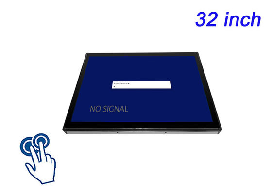 Màn hình đính kèm cảm ứng 32 inch cho hệ thống giám sát, hoạt động hậu cần, màn hình sân bay và phòng điều khiển