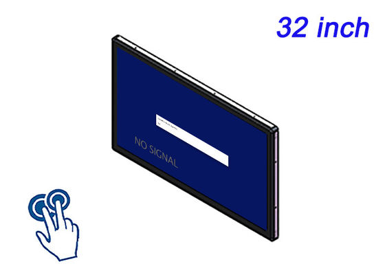 Màn hình đính kèm cảm ứng 32 inch cho hệ thống giám sát, hoạt động hậu cần, màn hình sân bay và phòng điều khiển