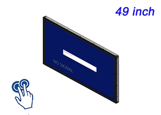 Màn hình cảm ứng nhúng 49 inch cho hệ thống điều khiển sản xuất, dụng cụ phòng thí nghiệm, thiết bị đầu cuối công cộng và bảng điều khiển HMI