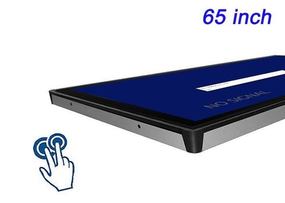 Màn hình đính kèm cảm ứng 65 inch cho chẩn đoán y tế, thiết bị dầu khí, tự động hóa nhà máy và trung tâm chỉ huy