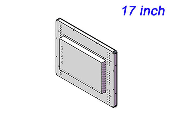 Màn hình nhúng 17 inch cho hệ thống quản lý năng lượng, dụng cụ phòng thí nghiệm, ứng dụng hàng không vũ trụ và trung tâm điều khiển