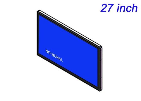 Màn hình nhúng 27 inch cho quảng cáo kỹ thuật số, hoạt động hậu cần, màn hình giao thông công cộng và bảng trưng bày