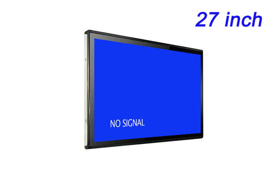 Màn hình nhúng 27 inch cho quảng cáo kỹ thuật số, hoạt động hậu cần, màn hình giao thông công cộng và bảng trưng bày