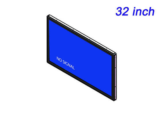 Màn hình nhúng 32 inch cho hệ thống giám sát, bảng điều khiển sân bay, màn hình thông tin công cộng và hoạt động chỉ huy