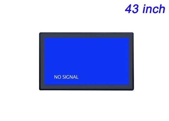 Màn hình nhúng 43 inch cho màn hình thành phố thông minh, giao diện sân vận động, quảng cáo nhập vai và giám sát công nghiệp cao cấp
