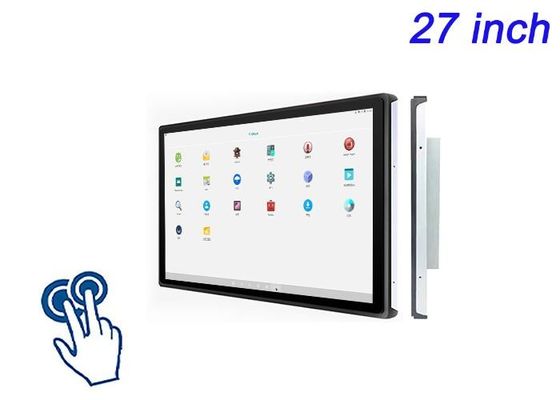 Màn hình cảm ứng nhúng Android 27 inch cho màn hình triển lãm thương mại, ứng dụng bán lẻ thông minh, máy chơi game đa phương tiện và hệ thống điều khiển