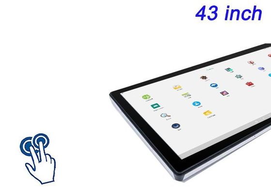 Màn hình cảm ứng được nhúng Android 43 inch cho cơ sở hạ tầng thành phố thông minh, màn hình sân vận động, trải nghiệm bán lẻ hấp dẫn và gian hàng chơi game