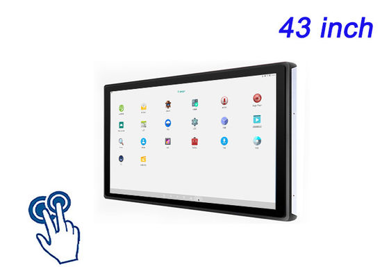 Màn hình cảm ứng được nhúng Android 43 inch cho cơ sở hạ tầng thành phố thông minh, màn hình sân vận động, trải nghiệm bán lẻ hấp dẫn và gian hàng chơi game
