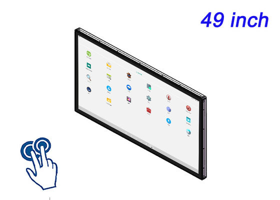Màn hình cảm ứng được nhúng Android 49 inch cho màn hình thành phố thông minh, giao diện sân vận động, quảng cáo bán lẻ quy mô lớn và trung tâm chỉ huy