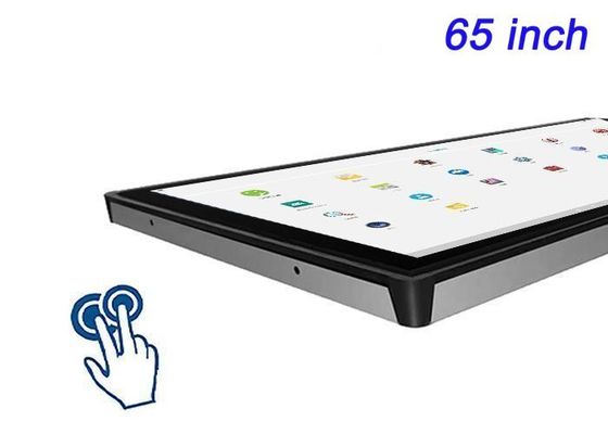 Màn hình cảm ứng được nhúng Android 65 inch cho cơ sở hạ tầng thông minh, biển báo kỹ thuật số cao cấp, phòng điều khiển và hệ thống giải trí