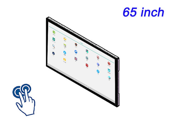 Màn hình cảm ứng được nhúng Android 65 inch cho cơ sở hạ tầng thông minh, biển báo kỹ thuật số cao cấp, phòng điều khiển và hệ thống giải trí