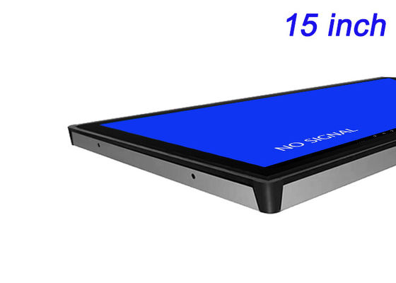 Màn hình nhúng Android 15 inch cho giao diện vận chuyển, hệ thống kho, giám sát an ninh và máy bán hàng tự động