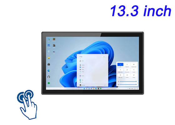 13.3-inch Windows Touch Embedded Monitor cho thanh toán bán lẻ, biển báo kỹ thuật số tương tác, Smart Home Hubs và bảng điều khiển