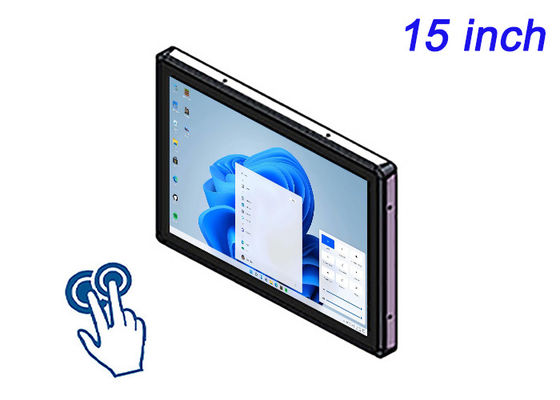 Màn hình cảm ứng Windows 15 inch được nhúng để giám sát an ninh, tự động hóa nhà máy, quản lý kho và hiển thị vận chuyển