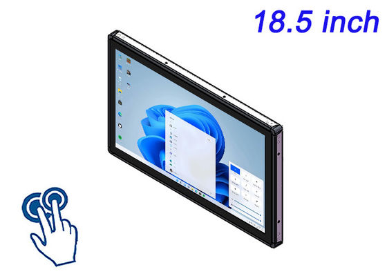 18.5-inch Windows Touch Embedded Monitor cho các máy tập thể dục, hệ thống bán vé, máy bán hàng tự động và màn hình hướng dẫn