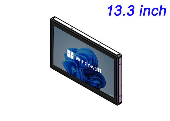 13.3-Inch Windows Embedded Monitor cho hệ thống bán lẻ, Tự động hóa nhà máy, Thiết bị thông minh và Bảng thông tin công cộng