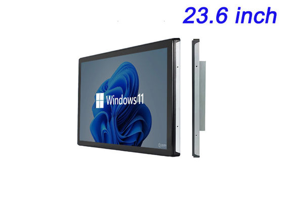 23.6 inch Windows Embedded Display cho chẩn đoán y tế, máy CNC, hệ thống dầu khí và tự động hóa nhà máy