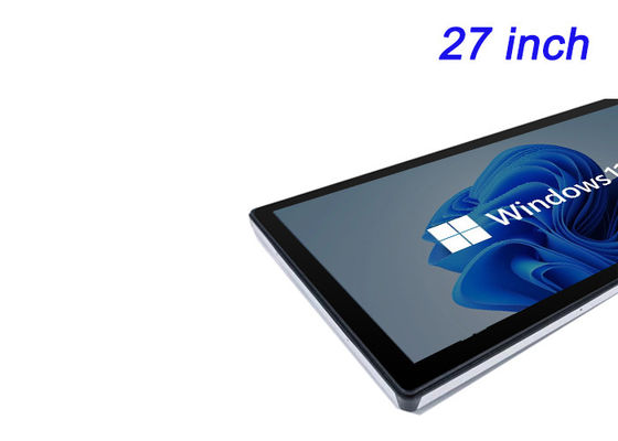 Màn hình nhúng Windows 27 inch cho quảng cáo kỹ thuật số, màn hình triển lãm thương mại, bảng điều khiển hậu cần và phòng chỉ huy