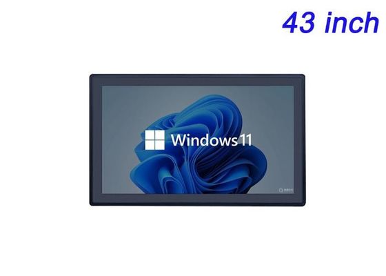 Màn hình tích hợp Windows 43 inch cho cơ sở hạ tầng thông minh, màn hình sân vận động, quảng cáo nhập vai và trung tâm điều khiển