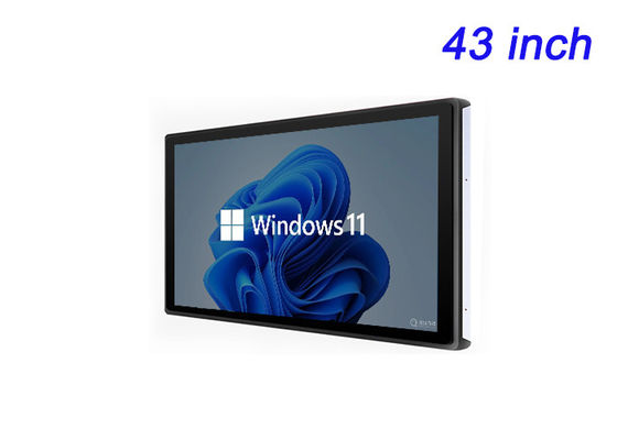 Màn hình tích hợp Windows 43 inch cho cơ sở hạ tầng thông minh, màn hình sân vận động, quảng cáo nhập vai và trung tâm điều khiển