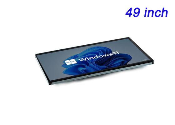 Màn hình đính kèm cảm ứng Windows 49 inch cho trò chơi nhập vai, biển báo kỹ thuật số định dạng lớn, trung tâm chỉ huy và điều khiển và màn hình tương tác cao cấp