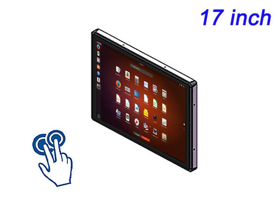 Màn hình cảm ứng 17 inch Linux được nhúng cho các trung tâm chỉ huy, hệ thống hình ảnh y tế, trạm kiểm tra bán lẻ và bảng điều khiển sản xuất