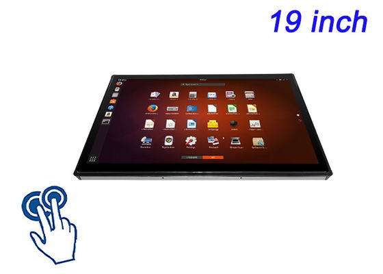 Màn hình cảm ứng Linux 19-inch được nhúng cho Tự động hóa kho, Hệ thống giám sát năng lượng, Bảng điều khiển và màn hình giao thông công cộng