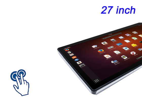 Màn hình cảm ứng 27-inch Linux được nhúng cho màn hình bán lẻ quy mô lớn, hệ thống kiểm tra sân bay, giám sát phát sóng và bảng điều khiển năng lượng